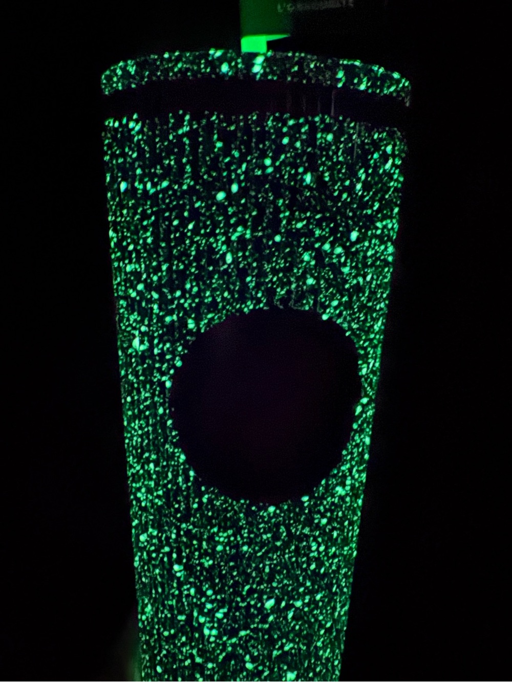 Starbucks Purple Halloween pleated glow-in-dark Tumbler 2024